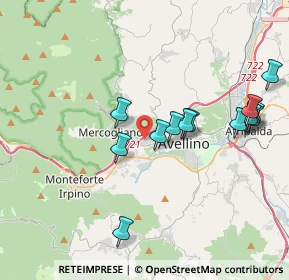 Mappa Via Raffaele Pirone, 83100 Avellino AV, Italia (4.11923)