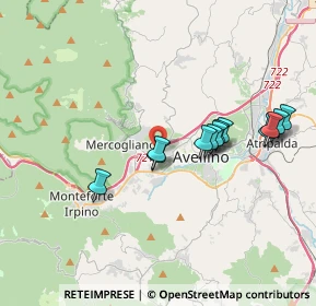 Mappa Via Raffaele Pirone, 83100 Avellino AV, Italia (3.62917)