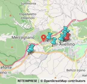 Mappa Via Raffaele Pirone, 83100 Avellino AV, Italia (1.67545)