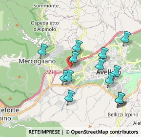 Mappa Via Raffaele Pirone, 83100 Avellino AV, Italia (2.14286)