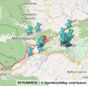 Mappa Via Raffaele Pirone, 83100 Avellino AV, Italia (1.73)