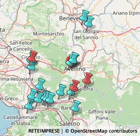 Mappa Via Raffaele Pirone, 83100 Avellino AV, Italia (17.3305)