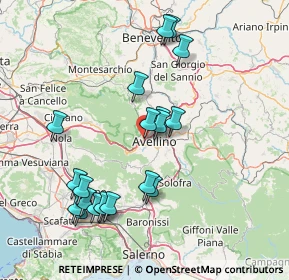 Mappa Via Raffaele Pirone, 83100 Avellino AV, Italia (16.989)