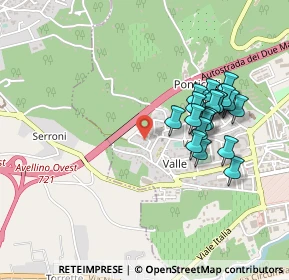 Mappa Via Raffaele Pirone, 83100 Avellino AV, Italia (0.4645)