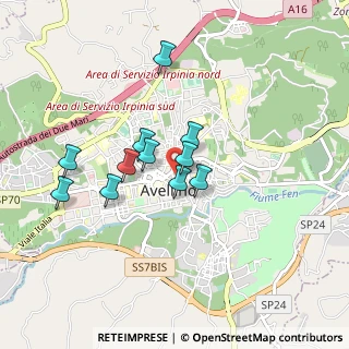 Mappa 83100 Avellino AV, Italia (0.74545)
