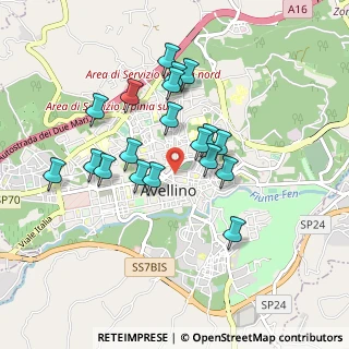 Mappa 83100 Avellino AV, Italia (0.85579)