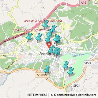 Mappa 83100 Avellino AV, Italia (0.73)