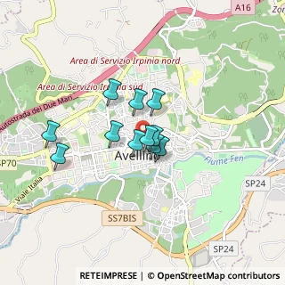 Mappa 83100 Avellino AV, Italia (0.61)