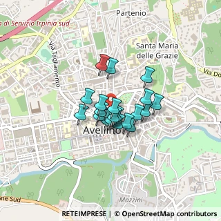 Mappa 83100 Avellino AV, Italia (0.2775)