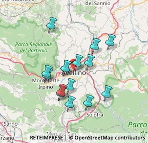 Mappa 83100 Avellino AV, Italia (6.42)