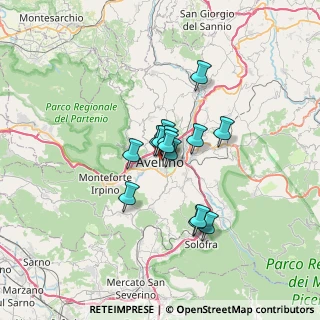 Mappa 83100 Avellino AV, Italia (4.63857)
