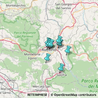 Mappa 83100 Avellino AV, Italia (3.05583)