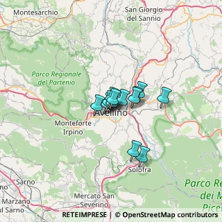 Mappa 83100 Avellino AV, Italia (3.61846)
