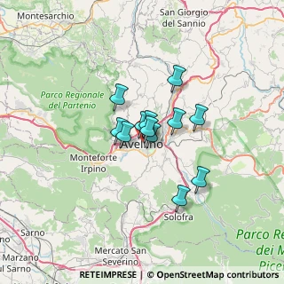Mappa 83100 Avellino AV, Italia (4.39083)