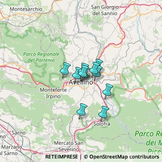 Mappa 83100 Avellino AV, Italia (3.81182)