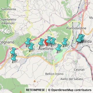 Mappa 83100 Avellino AV, Italia (2.08)
