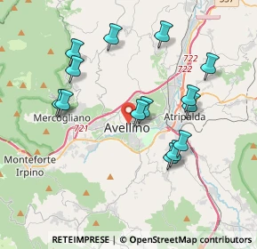 Mappa 83100 Avellino AV, Italia (3.96857)