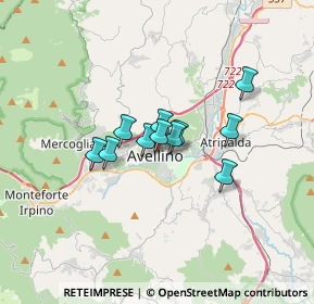 Mappa Via Vasto, 83100 Avellino AV, Italia (2.21545)