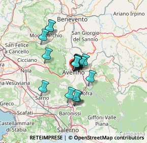 Mappa 83100 Avellino AV, Italia (9.45722)