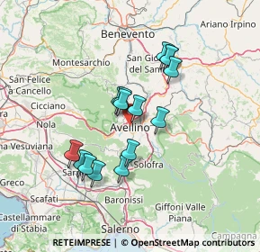 Mappa 83100 Avellino AV, Italia (12.32733)