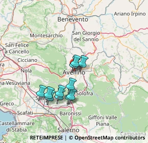 Mappa 83100 Avellino AV, Italia (12.45545)