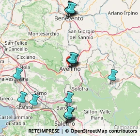 Mappa Via Vasto, 83100 Avellino AV, Italia (20.049)