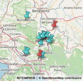 Mappa 83100 Avellino AV, Italia (9.07714)