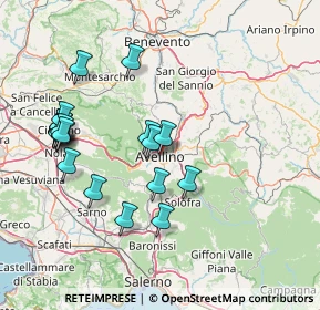 Mappa 83100 Avellino AV, Italia (17.042)