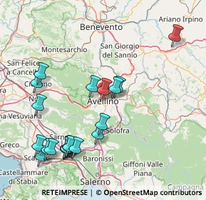 Mappa 83100 Avellino AV, Italia (19.1155)