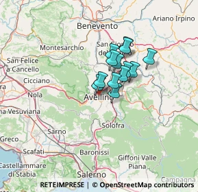 Mappa 83100 Avellino AV, Italia (8.80385)
