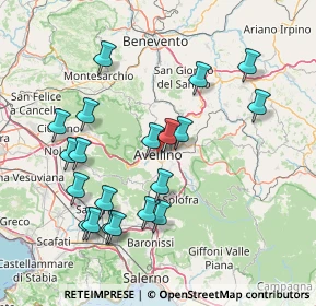 Mappa 83100 Avellino AV, Italia (17.0535)