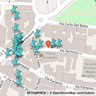 Mappa Via Vasto, 83100 Avellino AV, Italia (0.07407)