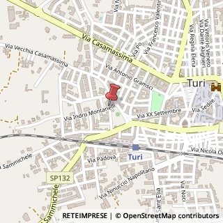 Mappa Largo Pozzi, 39, 70010 Turi, Bari (Puglia)