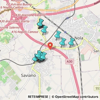 Mappa Via S. Liberatore, 80035 Saviano NA, Italia (0.8475)