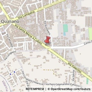 Mappa Via Santa Maria a Cubito, 22, 80014 Qualiano, Napoli (Campania)