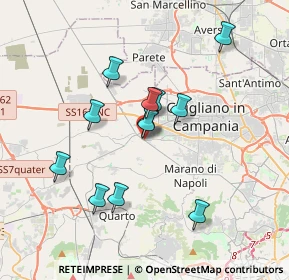 Mappa Strada Vicinale del Lagno, 80019 Villaricca NA (3.3175)