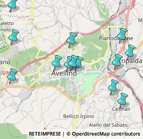 Mappa Via Amabile Luigi, 83100 Avellino AV, Italia (2.35846)
