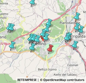Mappa Via Amabile Luigi, 83100 Avellino AV, Italia (2.0845)