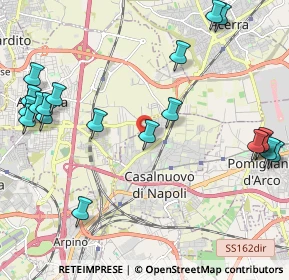 Mappa Via Campana, 80013 Casalnuovo di Napoli NA, Italia (2.923)