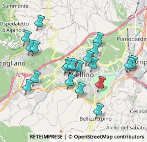 Mappa Via Sottotenente Giovanni Iannaccone Medaglia D'oro, 83100 Avellino AV, Italia (1.8625)