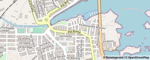 Mappa Olbia