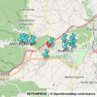 Mappa Via Raffaele Aversa, 83100 Avellino AV, Italia (1.81333)