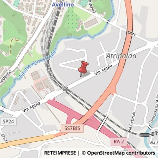 Mappa Via Appia, 104, 83042 Atripalda, Avellino (Campania)