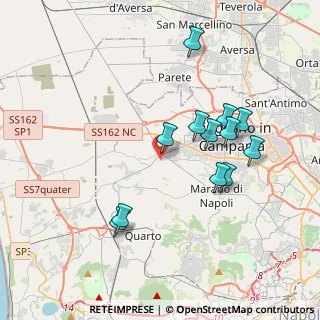 Mappa Via Alessandro Manzoni, 80019 Qualiano NA, Italia (3.88167)
