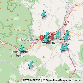 Mappa Via Giacinto Greco, 83100 Avellino AV, Italia (3.86)