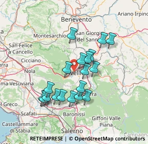 Mappa Via Giacinto Greco, 83100 Avellino AV, Italia (13.31421)