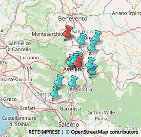 Mappa Via Giacinto Greco, 83100 Avellino AV, Italia (8.77667)