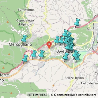 Mappa Via Giacinto Greco, 83100 Avellino AV, Italia (1.93211)