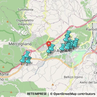 Mappa Via Giacinto Greco, 83100 Avellino AV, Italia (1.87714)