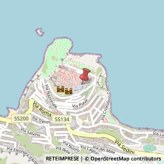 Mappa Via La Marmora, 8, 07031 Castelsardo, Sassari (Sardegna)